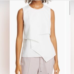 Club Monaco Drape Front Blouse